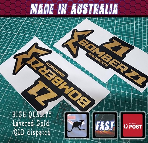 Marzocchi style fork decals - style,