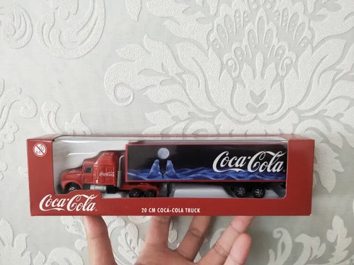 Coca cola lorry truck - lorry, blue