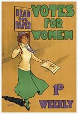 Vintage votes for women - votes, war