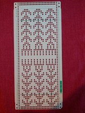 A Punchcard From The Toyota