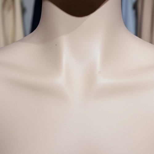 Mannequin head with shoulders - head,