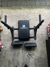 Wall Mounted Ab Raiser and Dip