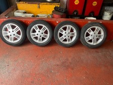 HYUNDAI I10  2011 14'' INCH SET OF 4 ALLOY WHEELS & TYRES 165/60R14 4 STUD 4x100