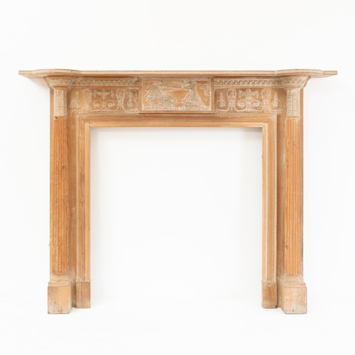 Victorian carved pine - carved,