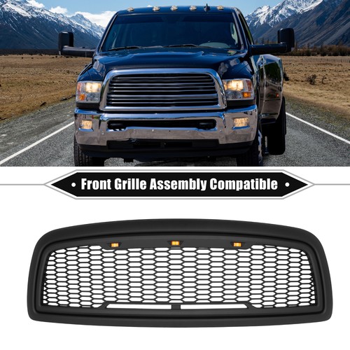Front grille assembly led - front, w/