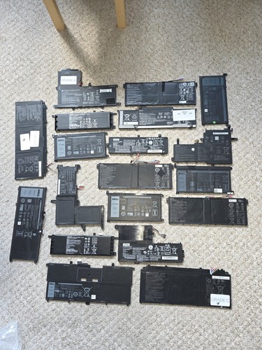 19x laptop batteries job lot - 19x,