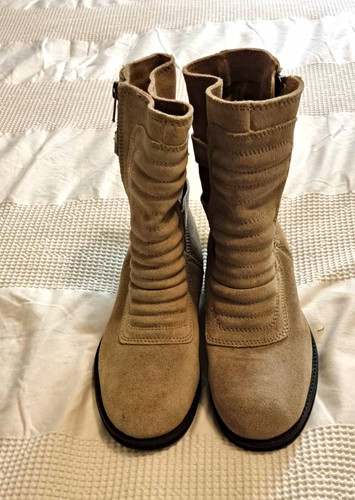 Zara beige suede - zara,