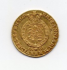 1801 Half Guinea, George III
