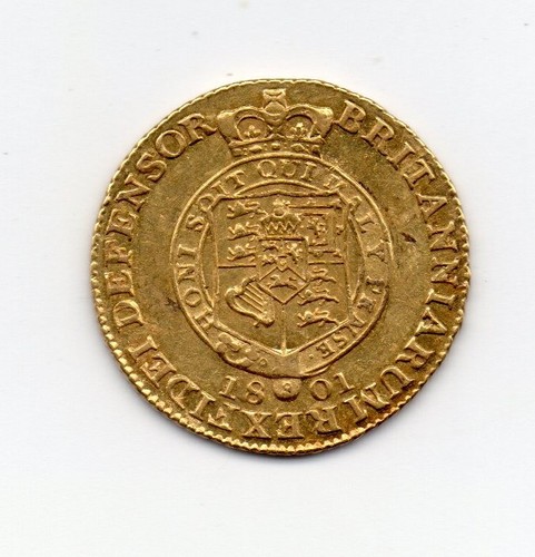 1801 half guinea - 1801,