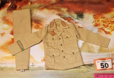 Vintage Action Man 40th *STAINED NOT MINT* Uniform For German Afrika Korps R050