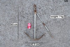 old vintage iron boat