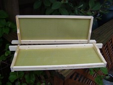 SN4 National/WBC Frames with BS Unwired Beeswax Foundation. Assembled. Qty 10