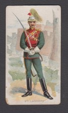 Overseas Cigarette card American Tobacco Co Military Uniforms  #2