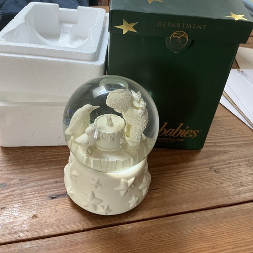Snowbabies make wish - snowbabies,