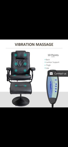 Homcom massage recliner - recliner, chair
