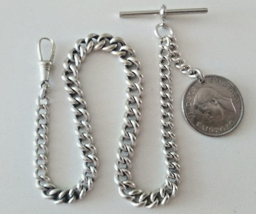 Vintage pocket watch chain 46g - vintage,