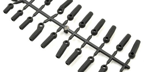 Yokomo rod end plastic parts - end,