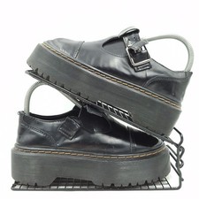 Dr Martens Bethan Mary Jane Platform Buckle Black Shoes Uk 5.5