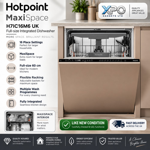Hotpoint h7ic16m6 maxispace - h7ic16m6, uk