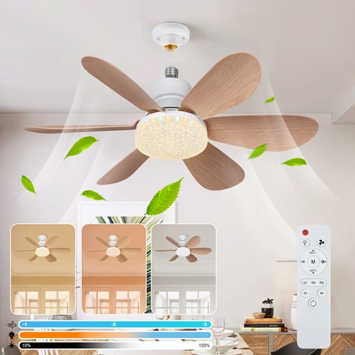 E27 led ceiling fan - led, with