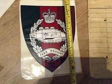 tank regiment  Landrover sticker