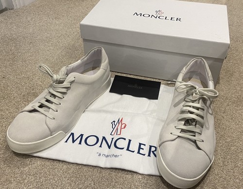 Moncler suede trainers size - suede,