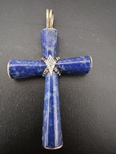 Vintage Lapis Lazuli Cross