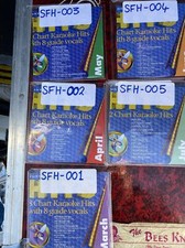 SUNFLY KARAOKE HITS CD+G 6 DISCS IN TOTAL ORIGINAL SUNFLY