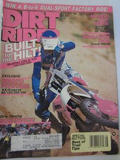Dirt Rider Magazine August
