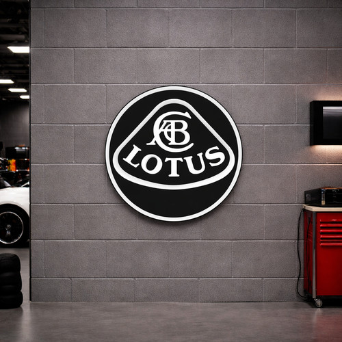 Lotus 80cm aluminum logo - 80cm,