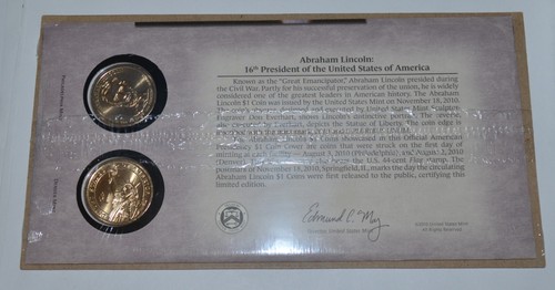 Abraham lincoln 2010 dollar - dollar, p