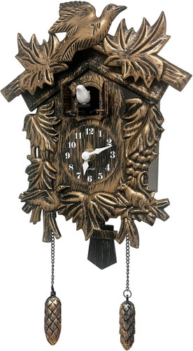Chiming cookoo clock brown - chiming,