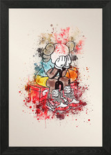 Kaws Framed Wall Art Poster