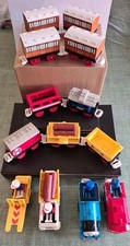 Vintage 1980s/90s Tomy's Motorised Thomas The Tank Engine, Carriages & Vehicles.