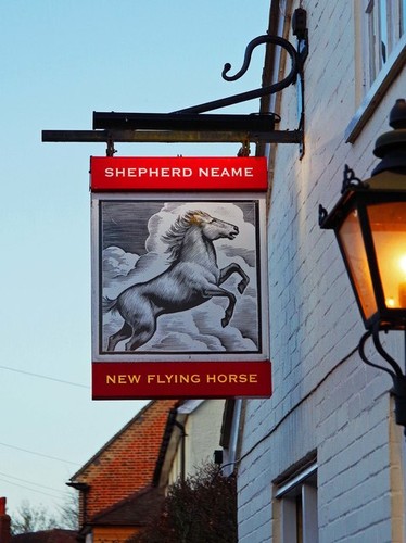 Photo 6x4 new flying horse - new,