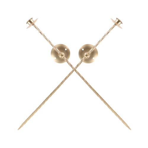 2pcs reusable golden iron art - iron,