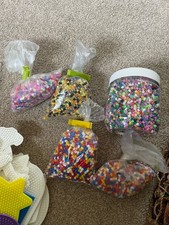 Hama Bead Bundle Large Variety Of Boards, Designs, Instructions & Beads