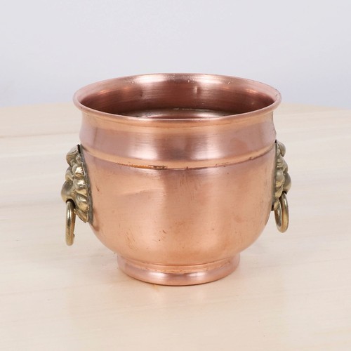 Vintage copper mini bucket - vintage,