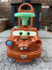 Disney Mater Ride On Car Push Along - Brown