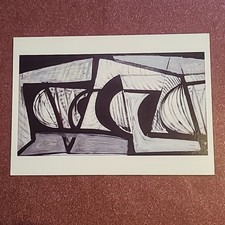 Tate Art Postcard: Black And