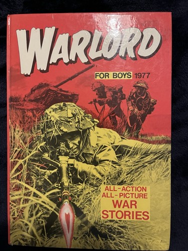 Warlord book for boys 1977 - warlord,