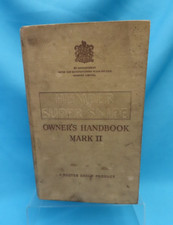 HUMBER SUPER SNIPE Vintage Car Mark II Owners Manual June 1949