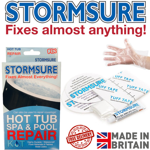 Stormsure black hot tub spa - hot,