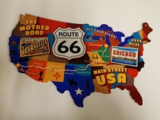  ROUTE 66 MAP 16.5" x 10"