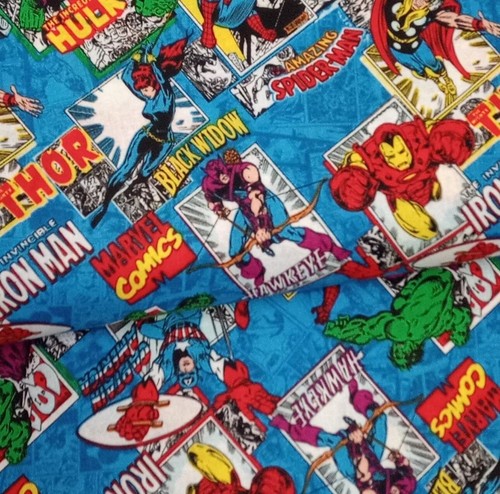 Marvel comic licensed printed - marvel,