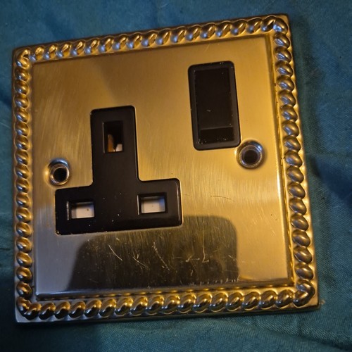 Georgian polished brass gang - georgian, 1