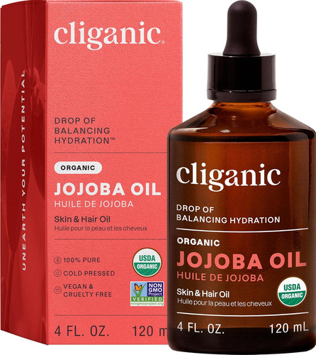 Cliganic organic jojoba oil - jojoba,