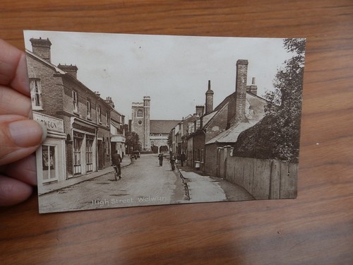 Postcard high street welwyn - postcard,