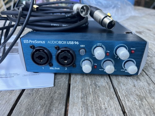 Presonus audiobox usb - 96, audio