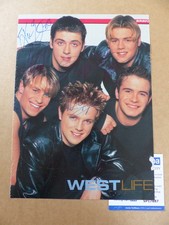 WESTLIFE signed autograph